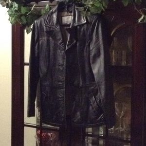Leather jacket